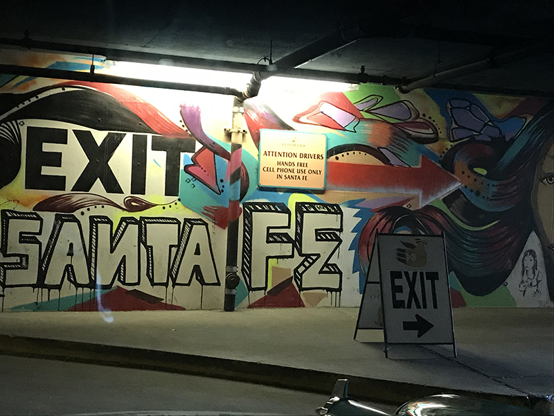 Exit Santa Fe